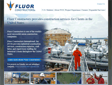 Tablet Screenshot of fluorconstructors.com